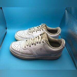 Nike Air Force 1 womens white sneakers size 6.5